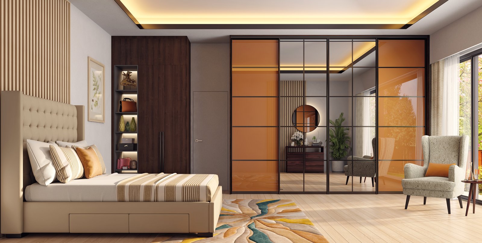 Modular Bedroom Interior Design Muzaffarnagar UP